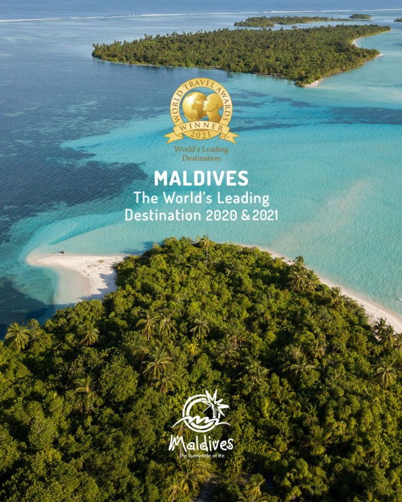 maldives tourist arrivals by country 2021