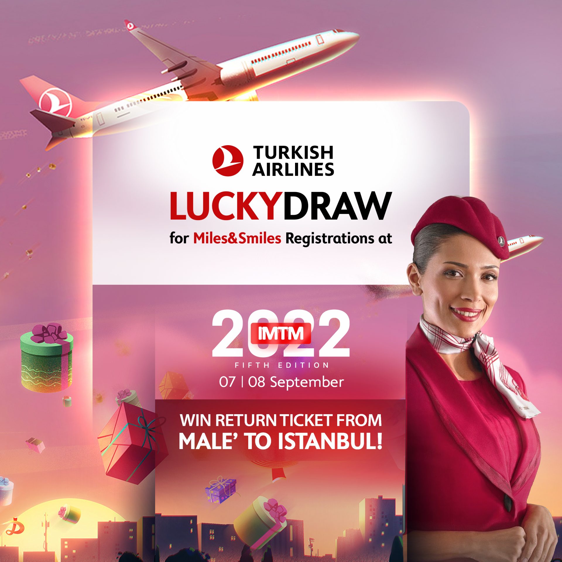 Turkish Airlines To Hold A Lucky Draw For Its Miles Smiles Program At