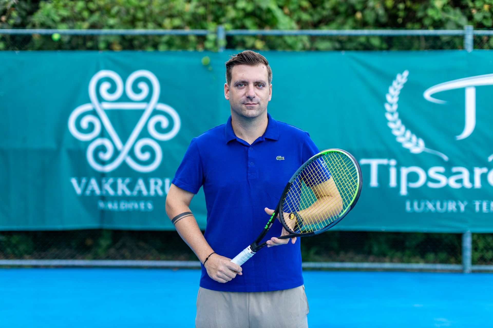 Vakkaru Maldives Miha Plesnik as New Resident Tennis Coach IMTM
